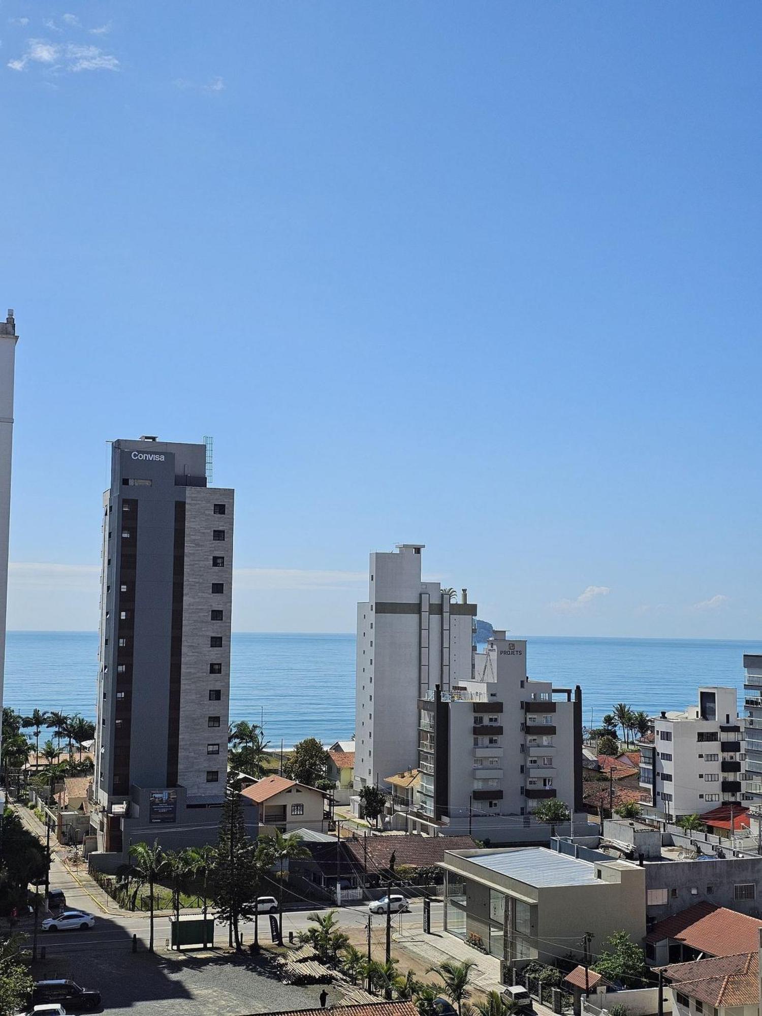 Appartamento Ap Beach 901 Em Balneario Picarras, Vista Mar Esterno foto